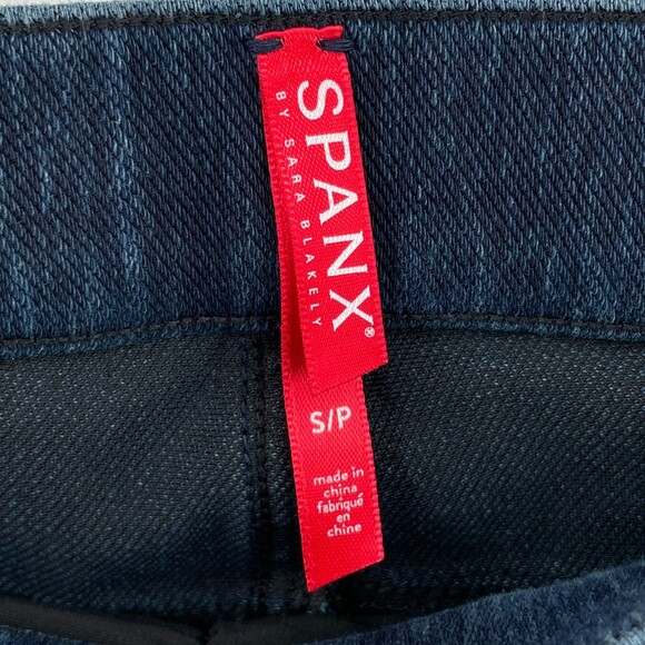 SPANX Jean-ish Ankle Leggings in Twilight Blue Size S - Picture 8 of 9